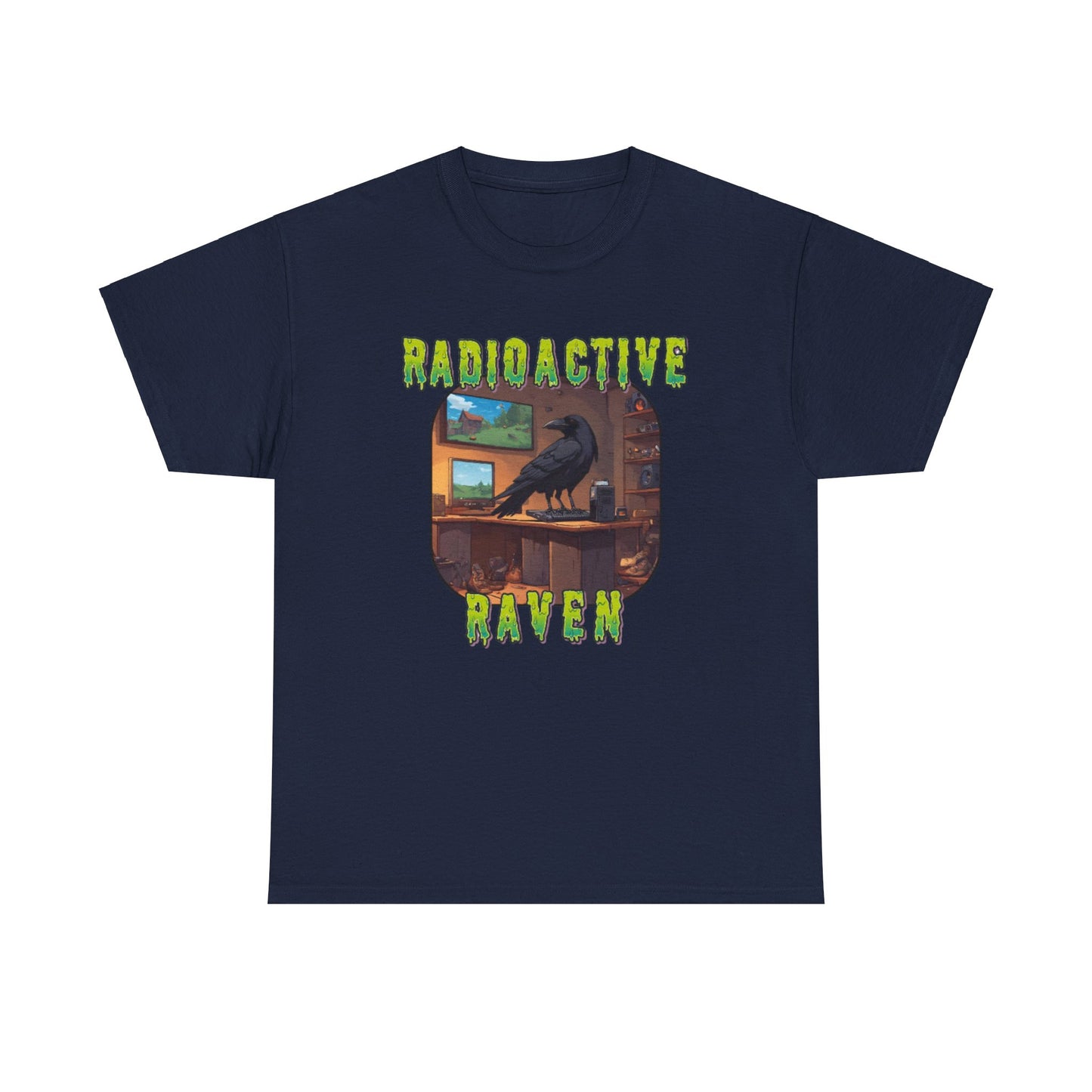 Radioactive Raven - Gaim Ready Unisex Heavy Cotton Tee