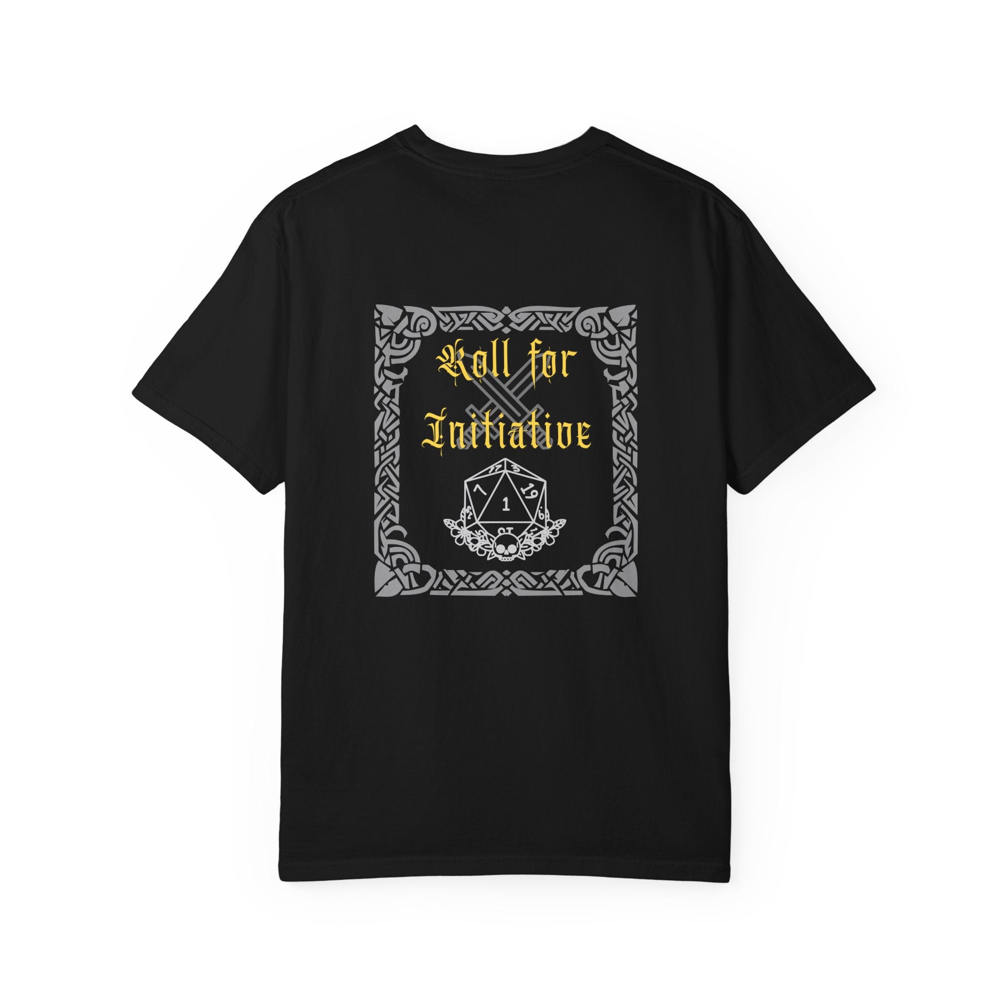 Roll for Initiative T-Shirt — D20 Dungeons & Dragons Gamer Tee