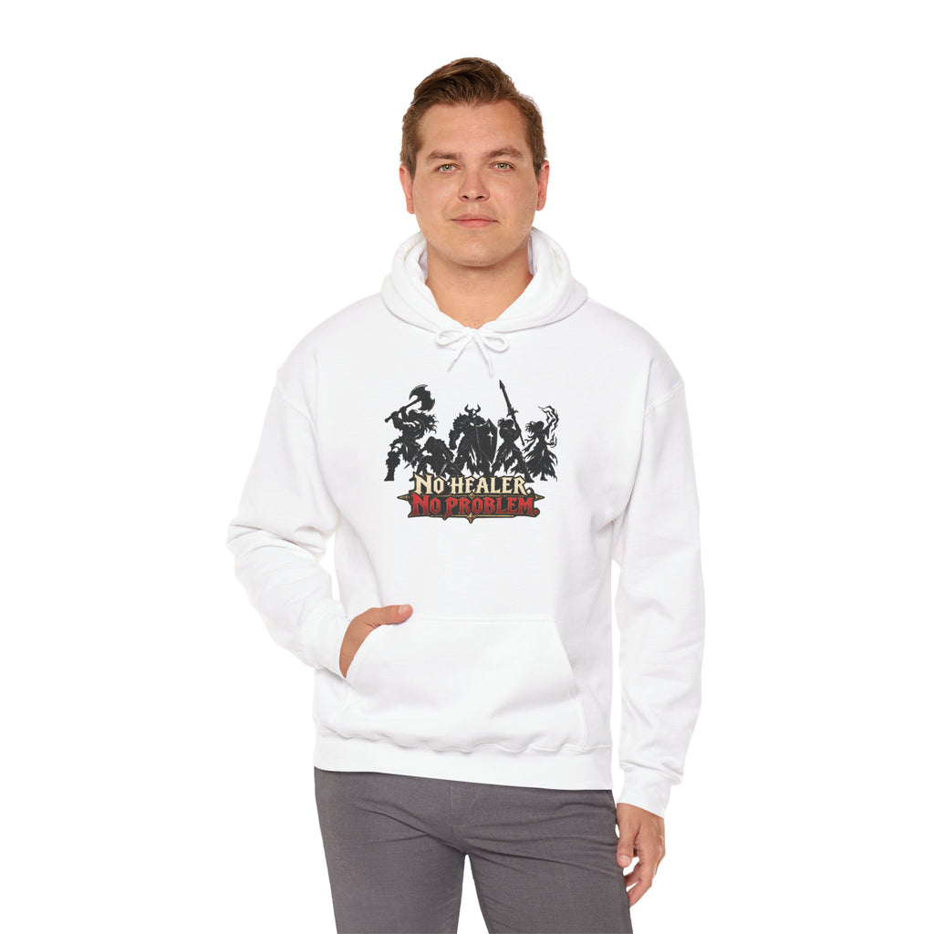 No Healer, No Problem — RPG Party Hoodie