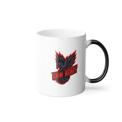 Radioactive Raven - Gaim Ready Color Morphing Mug, 11oz