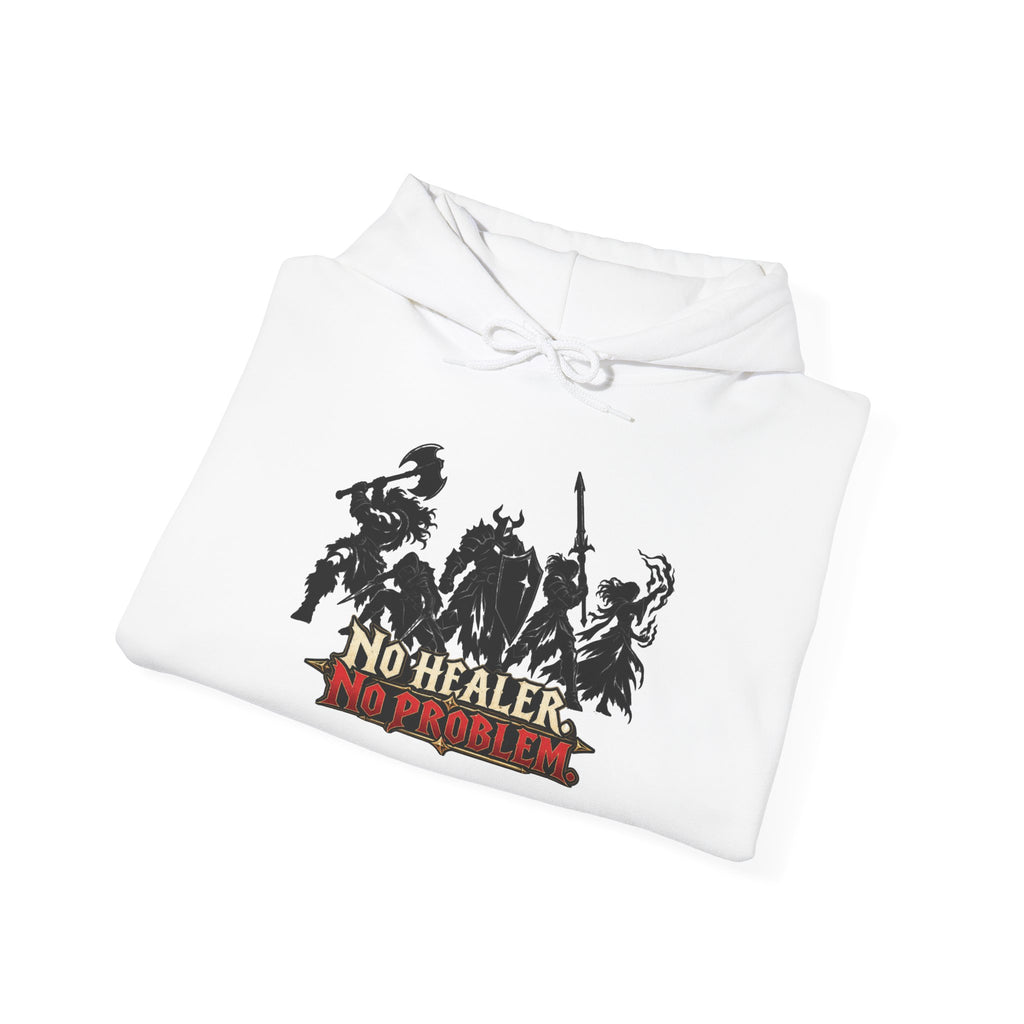No Healer, No Problem — RPG Party Hoodie