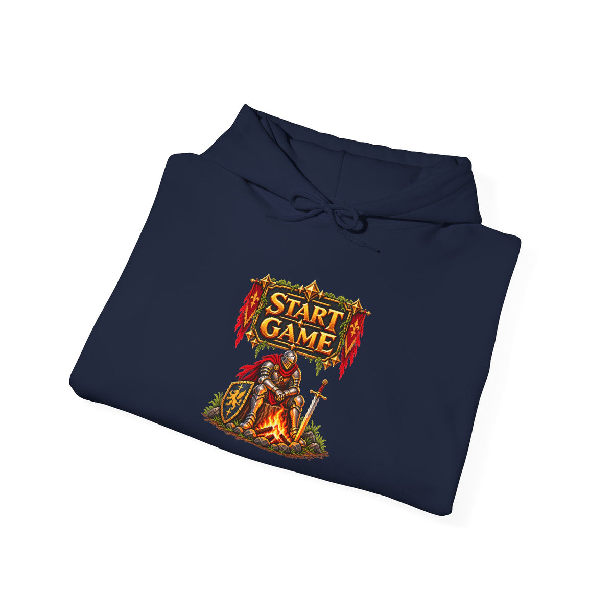 Start Game / Reload Checkpoint — Fantasy Gaming Hoodie