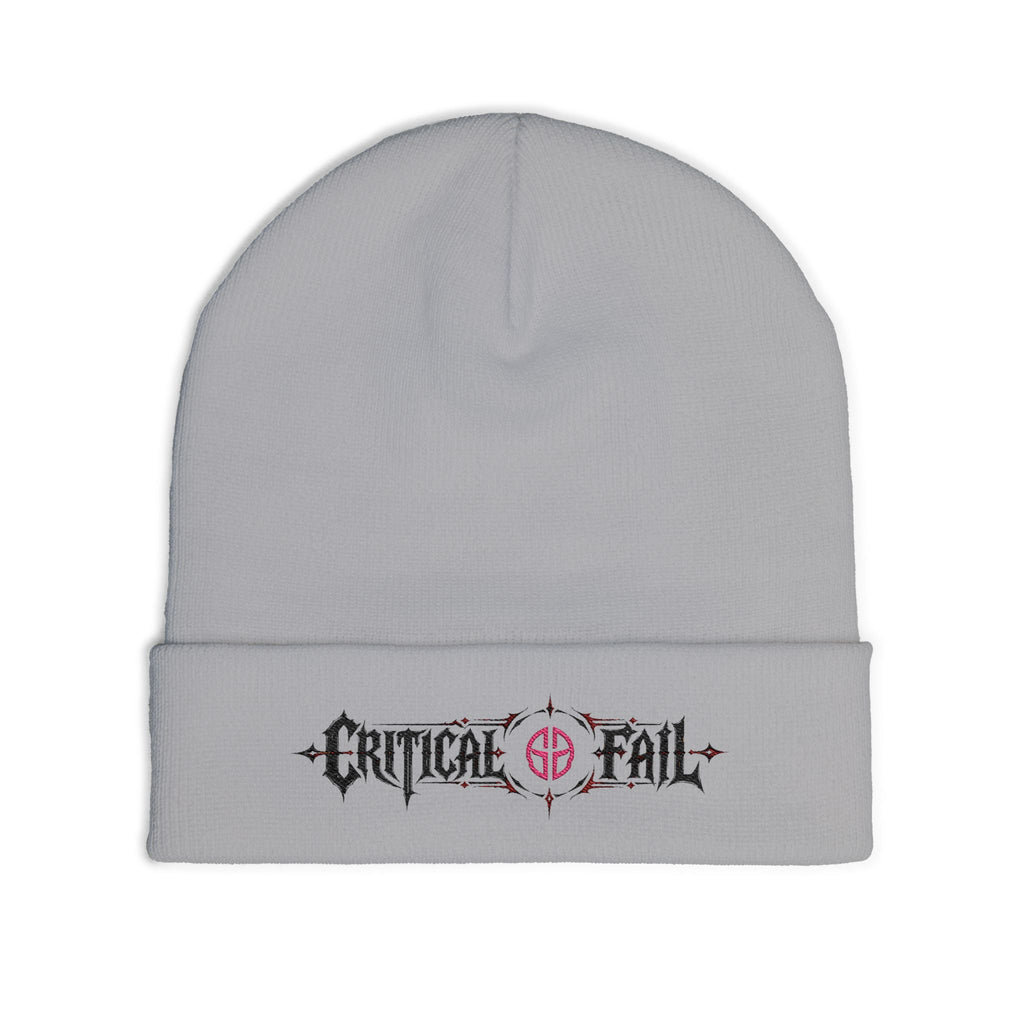 Critical Fail — Embroidered Gaming Beanie