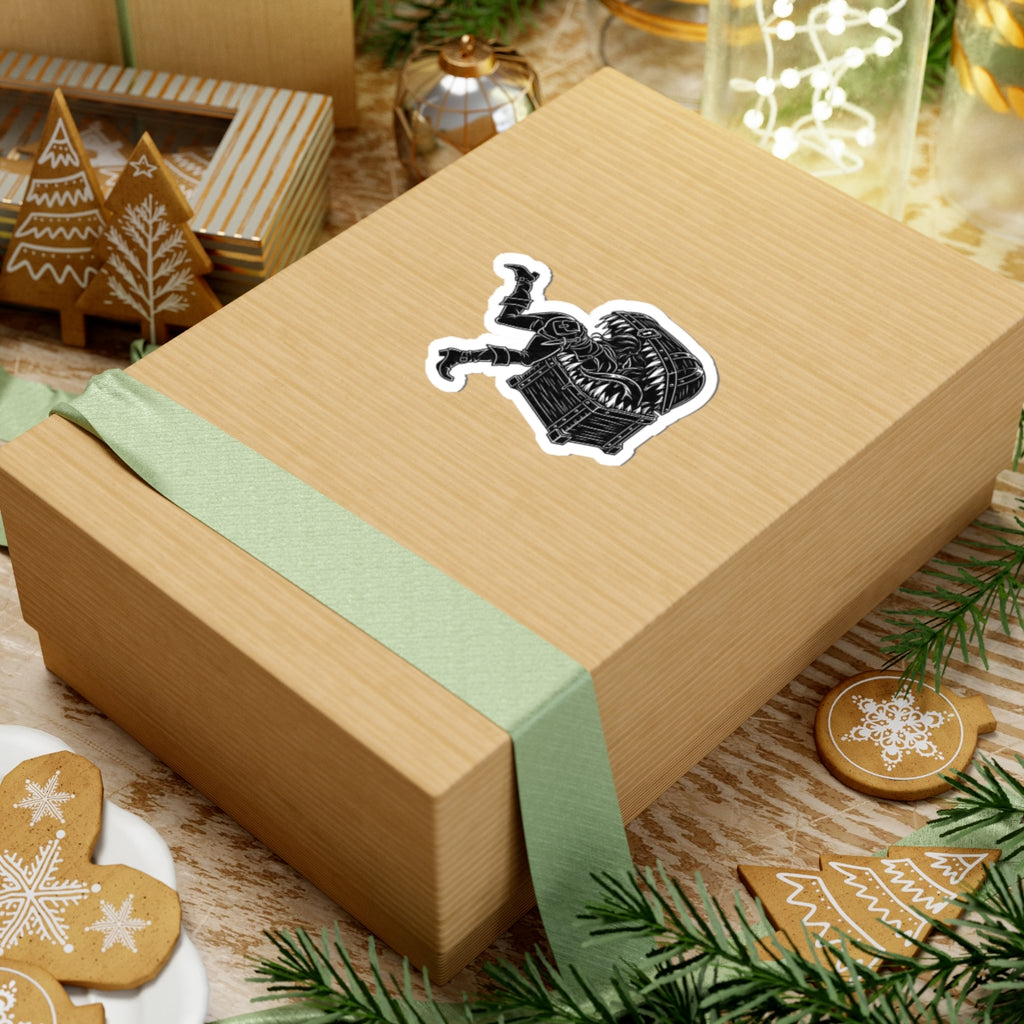 Mimic Chest — Fantasy RPG Gaming Sticker