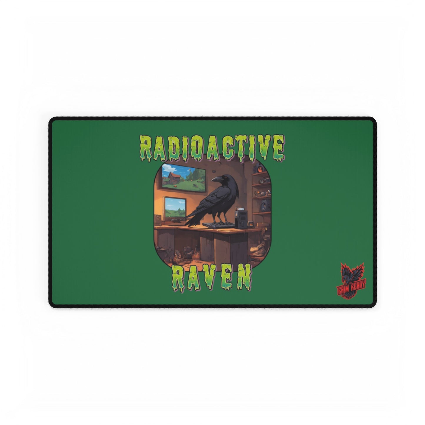 Radioactive Raven - Gaim Ready Desk Mats