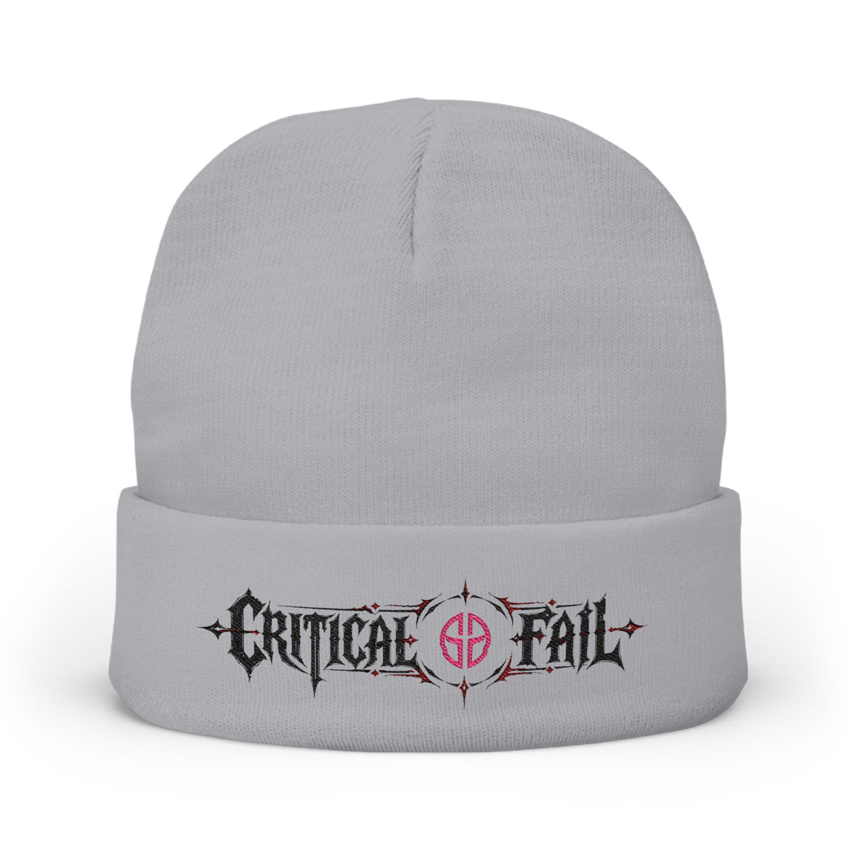 Critical Fail — Embroidered Gaming Beanie