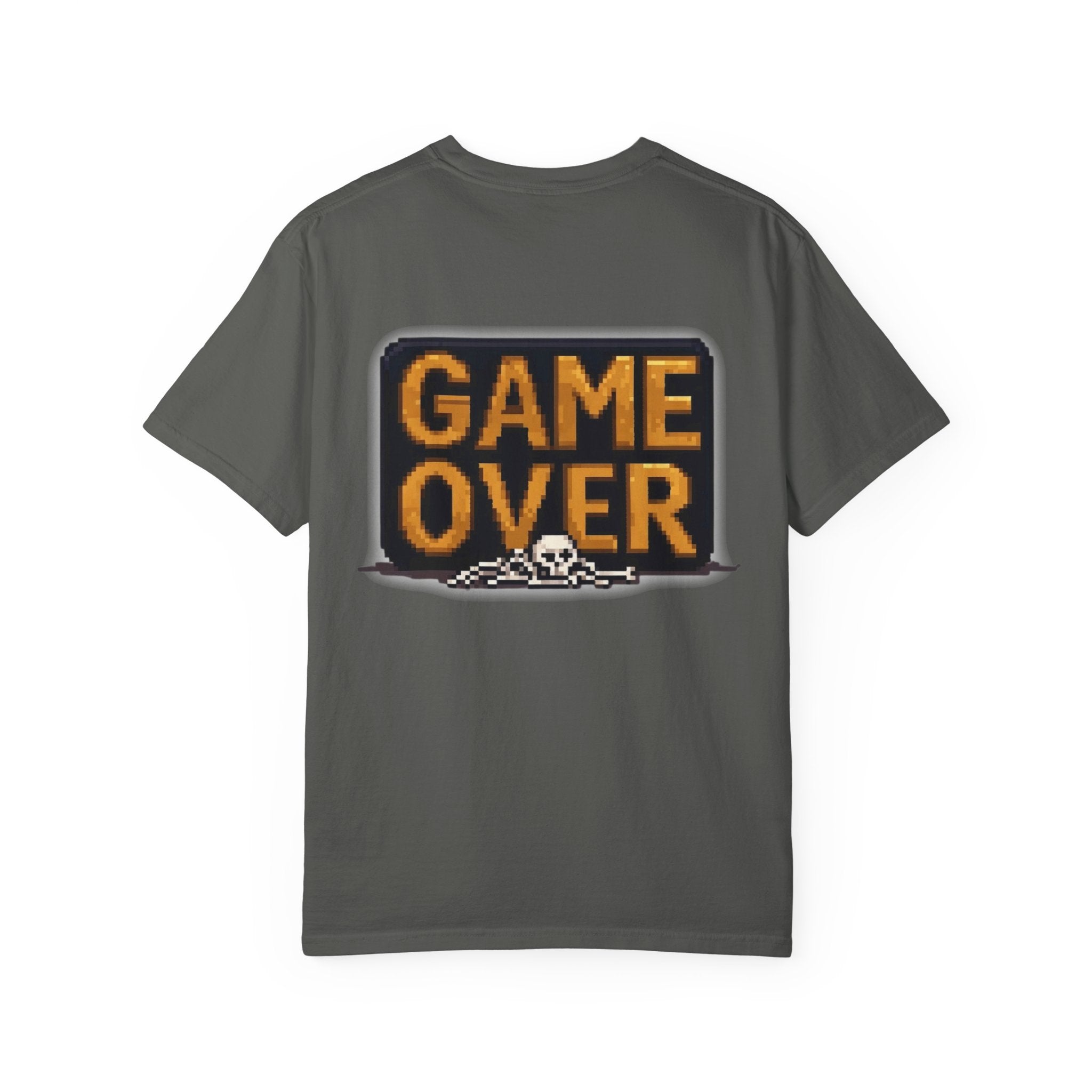 Game Over Pixel Skull T-Shirt