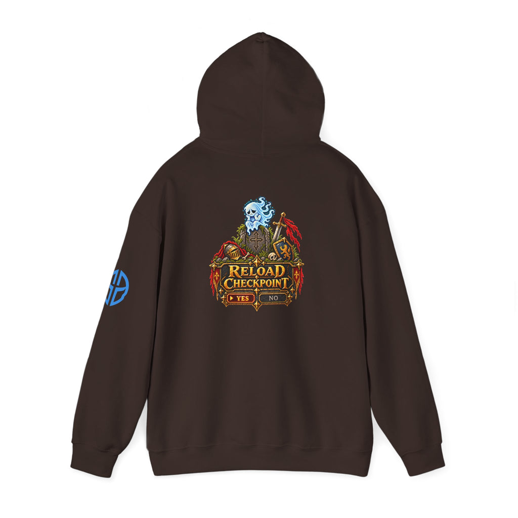 Start Game / Reload Checkpoint — Fantasy Gaming Hoodie
