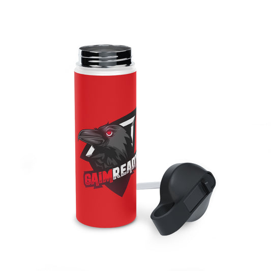 Gaim Ready Stainless Steel Water Bottle, Standard Lid