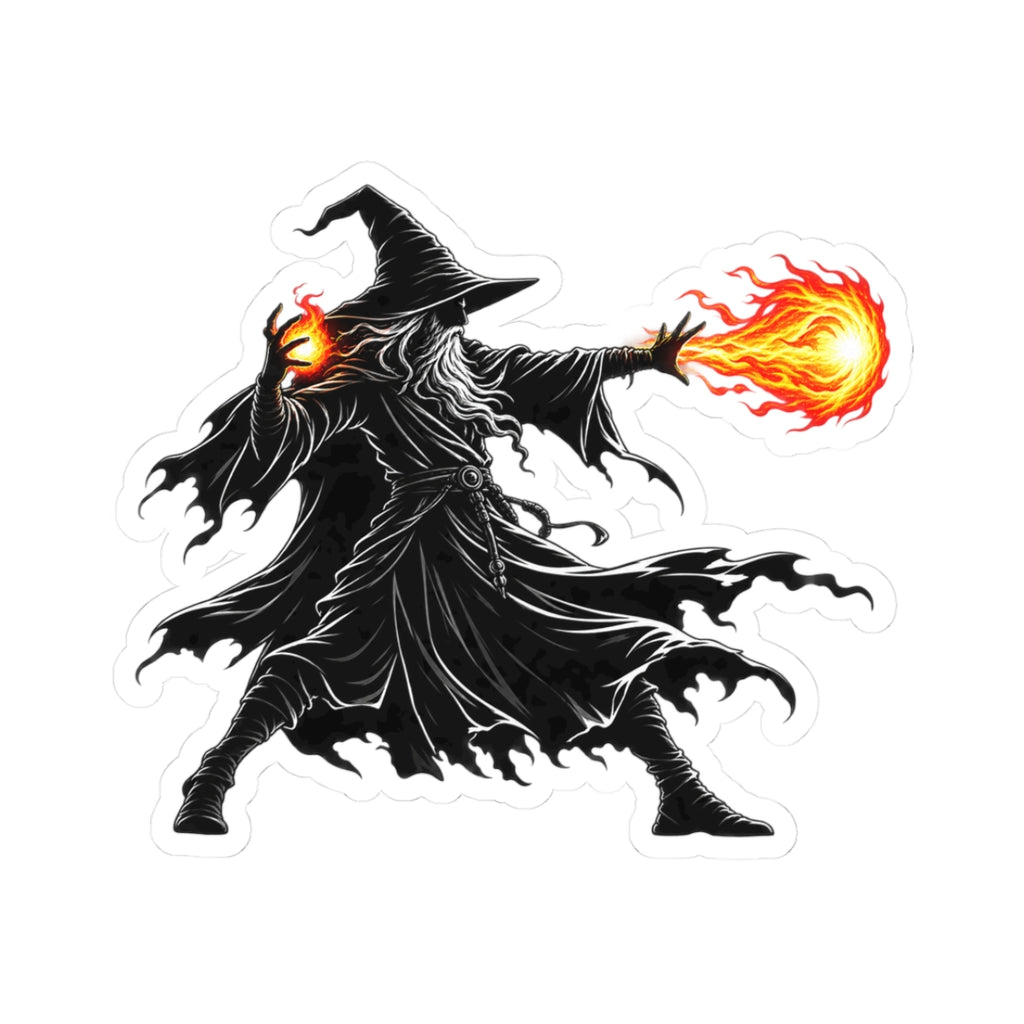 Critical Fail: Firebolt — Wizard Gaming Sticker