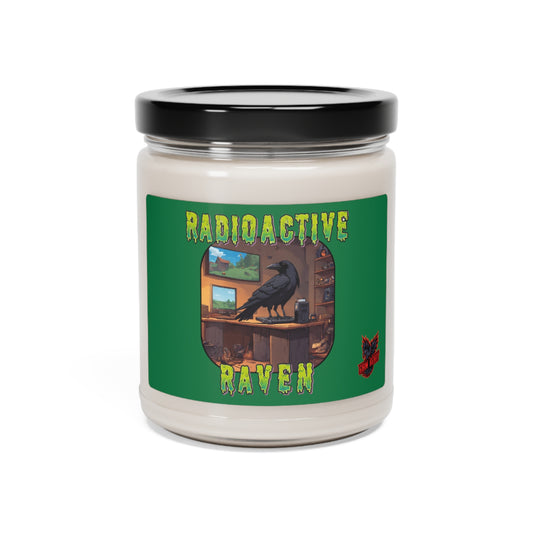 Radioactive Raven - Gaim Ready Scented Soy Candle, 9oz - Atlantis Whisper Scent